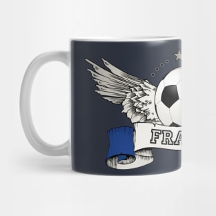 World Cup Champion France Vintage Fan Gear Mug